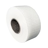 SopimusZ Fugenband Selbstklebend 50 mm x 100m, Glasfaser Fugendeckstreifen...