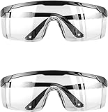 2 PCS Schutzbrille - Arbeitsschutzbrille Antibeschlag Antispeichel...