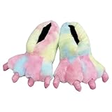 Monster-Hausschuhe Plüsch-Winterhausschuhe, Lustige Verkleidung-Pantoffeln...