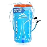 ALPENWERT® Trinkblase mit Trinkschlauch [Wasserblase 2L/3L BPA Free]...