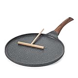 SENSARTE Crepe Pfanne 26cm Antihaftpfanne Omlettpfanne Pfannkuchen Flache...