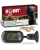 HOBBY Terraristik Hygro-Therm I digitales Hygrometer & Thermometer zur...