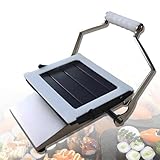 Quadratische Sushi-Rollmaschine, Edelstahl-Sushi-Maker, Vorlagengröße...