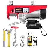 VEVOR elektrische Seilwinde 400kg bis 800kg Hubhöhe 12m Seilzug Motorwinde...