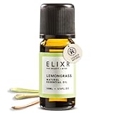 ELIXR – Zitronengrasöl zur Raumbeduftung, für Aromatherapie & als...