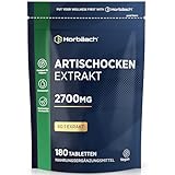 Artischocken Kapseln Hochdosiert 2700mg | 40:1 Artischockenextrakt | 180...