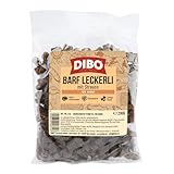 DIBO Barf Leckerli, 200g Strauß Hundesnack klein und praktisch Trainings...