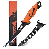 Golden Bird Filetiermesser Fisch 16,5cm Fischmesser 5Cr15mov Filitiermesser...