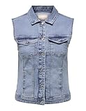 Only Carmakoma Damen Carwespa West DNM Pim619 Noos, Light Blue Denim, 44