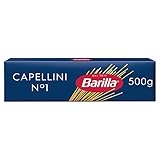 Barilla Pasta Nudeln Klassische Capellini n. 1 aus hochwertigem Hartweizen...