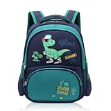 Auirshiky Kinderrucksack Jungen, Kleiner Dinosaurier Rucksack Kinder mit...