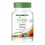 Fairvital | Lutein 20mg + Zeaxanthin - Hochdosiert & mikroverkapselt -...