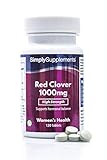 Roter Klee 1000mg - 120 Tabletten - Geeignet für Veganer - Versorgung für...