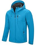 33,000ft Herren Softshelljacke Wasserdichte Winddichte Funktionsjacke...