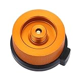 TQEBWUS 3,5x3,5x2,5cm Kocher Adapter Aus Aluminiumlegierung, Tankadapter,...