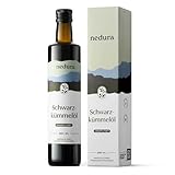nedura® Schwarzkümmelöl kaltgepresst (ungefiltert) 250ml – mit hohem...