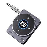 UGREEN Aux Bluetooth 5.4 Adapter für Auto Aux Bluetooth Adapter Klinke...