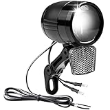 E-Bike LED Dynamo Fahrradlicht mit Lichtautomatik, 100 LUX StVZO Zulassung...