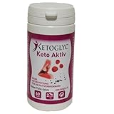 Ketoglyc Keto Aktiv, Kapseln zur Unterstützung der Fettverbrennung, 60...
