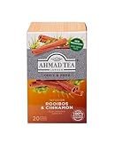 Ahmad Tea Rooibos & Cinnamon - Früchte- und Kräutertee ohne Koffein -...