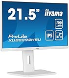 iiyama Prolite XUB2292HSU-W6 54,6cm 21,5' IPS LED-Monitor Full-HD 100Hz...