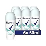 Rexona Deo Roll-On Shower Fresh Anti Transpirant mit 48 Stunden Schutz...