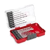 Original Einhell M-CASE 16-tlg. Bohrer-Set (Holzbohrer, Steinbohrer und...