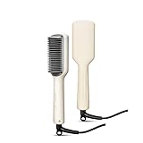 Euakee Glättbürste, Hair Straightener Tragbar Mini Glätteisen mit 5...