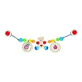 Heimess 763850 Kinderwagenkette Herzbär mit Clips