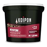 KOIPON Energy 1,5 kg Fischfutter Winter sinkend, Teichfutter 6mm Pellets...