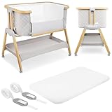 Moby-System Dreemy 3in1 Beistellbett Baby & Reisebett mit Matratze -...
