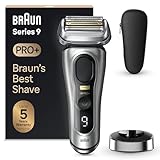 Braun Series 9 Pro+ Rasierer Herren Elektrisch, Elektrorasierer mit 5 Pro...