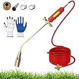 Propangas-Fackel-Unkrautbrenner-Set, robuster Flammenwerfer mit 1.900.000...