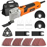 Yunirvana 300W Oszillierendes Multifunktionswerkzeug, 6 variable...
