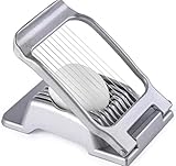 Edelstahl-Eier-Schneider, Spülmaschinenfest, Hochleistungs-Aluminium,...