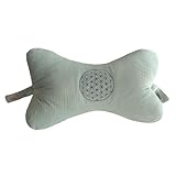 Leseknochen ergonomisches Nackenkissen mit der Blume des Lebens aus...