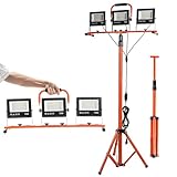 ETOOLAB Baustrahler LED mit Stativ | Baustrahler Led | 30000LM | 225W（ 3x...