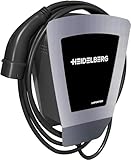 HEIDELBERG Amperfied Wallbox 11 kW mit Typ 2 Ladekabel. Ladestation Home...
