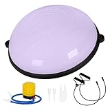 Leogreen Balance Ball Trainer 58cm Anti-Rutsch Halbkugel Balance Board mit...