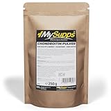 My Supps 250g Chondroitin-Pulver hochdosiert 100% rein & laborgeprüft -...