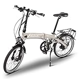 VELOJA® Ebike Klapprad – elektrisches Fahrrad faltbar – 20 Zoll –...