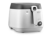 DeLonghi FS6025 FS Fritteuse, Weiß/Grau FS6025 weiß und grau