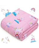 Sivio Gewichtsdecke 1,3 kg, 90 x 120 cm, Schwere Decke für Natürliche...