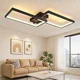 CBJKTX Deckenlampe Wohnzimmer Deckenleuchte Dimmbar - LED Modern mit...