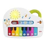 FISHER-PRICE Babys erstes Keyboard - tragbares Spielzeugklavier mit 4...