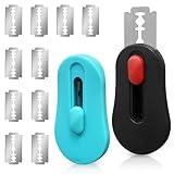 Euablfo 2 Stück Bäckermesser+10 Individuell Klinge, Ragbarer Teigmesser,...