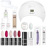 NEONAIL Nagelstudio Set 5x UV Gel Color Nagelstudio Professionell Starter...