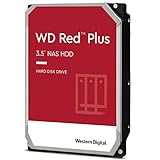 WD Red Plus interne Festplatte NAS 4 TB (3,5'', Workload-Rate 180 TB/Jahr,...