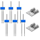 6 Stück Nähmaschinen Zwillingsnadel, Zwillingsnadel Jersey, 3 Größen...