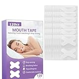 iwontalersy 120 Stück Sleep Strips Mundband,Mouth Tape for...